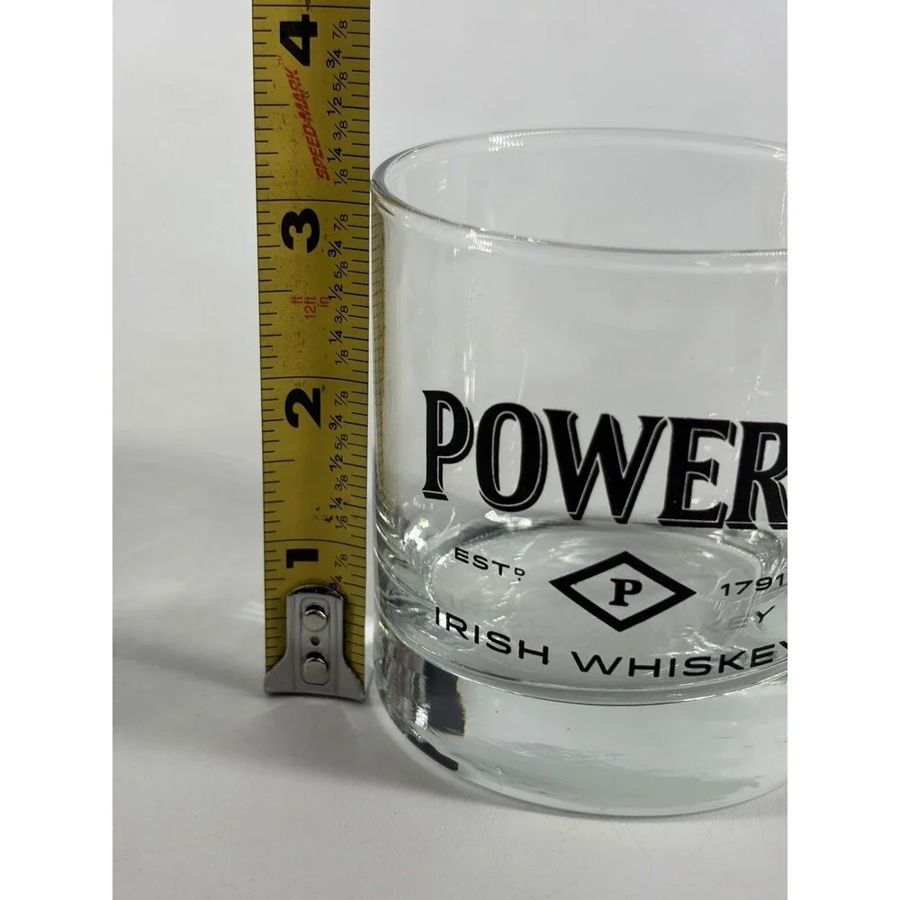 POWERS Collectible Whiskey Glass 8 Oz